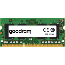 Pamięć RAM 1x4GB SO-DIMM DDR3 GoodRAM GR1333S364L9S, 4G - 1333 MHz, CL9, Non-ECC, 1,5 V - zdjęcie 1