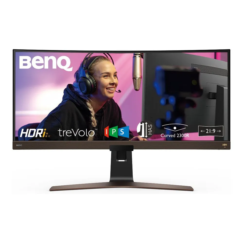 Monitor Benq EW3880R 9H.LK3LA.TBE, 37,5", 3840x1600 (UW4K), 60Hz, 21:9, zakrzywiony, IPS, HDR, 4 ms, USB-C, Czarny | Sklep ITnes