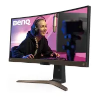 Monitor Benq EW3880R 9H.LK3LA.TBE, 37,5", 3840x1600 (UW4K), 60Hz, 21:9, zakrzywiony, IPS, HDR, 4 ms, USB-C, Czarny | Sklep ITnes