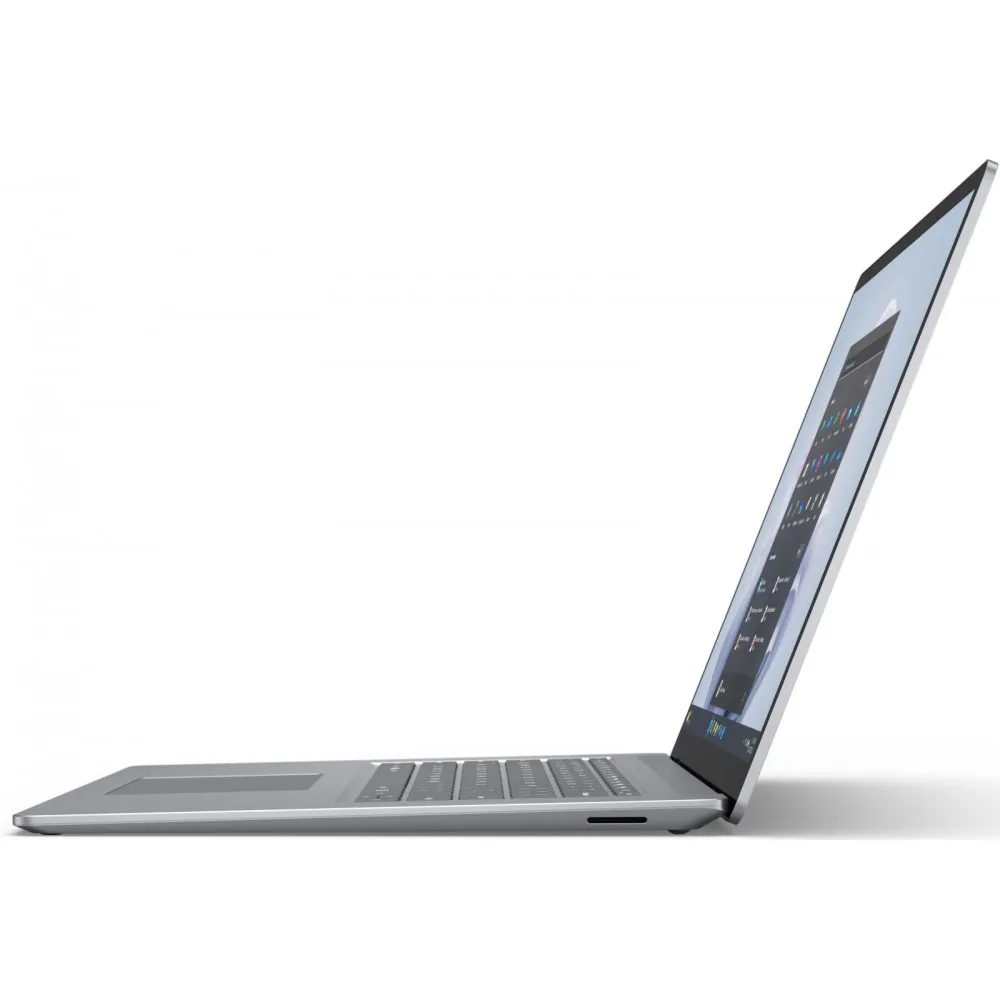 Zdjęcie produktu Microsoft Surface Laptop 5 15 RIQ-00009 - i7-1265U/15" 2496x1664 PixelSense MT/RAM 16GB/SSD 512GB/Platynowy/Windows 11 Pro/2AE