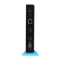 Stacja dokująca i-tec Dual HDMI Dock USB-C / USB 3.0 U3DUALHDMIDOCK, Czarna, Niebieska | Sklep ITnes.pl, IT for BUSINESS