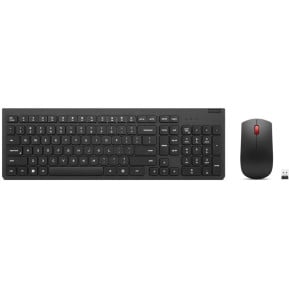 Zestaw bezprzewodowy klawiatury i myszy Lenovo Essential Gen2 4X31N50708 - US, Czarny