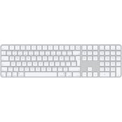 Klawiatura bezprzewodowa Apple Magic Keyboard z Touch ID i blokiem numerycznym USB-C MXK73Z/A - EN, Biała