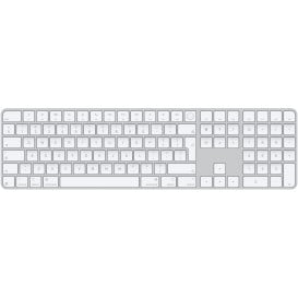 Klawiatura bezprzewodowa Apple Magic Keyboard z Touch ID i blokiem numerycznym USB-C MXK73Z/A - EN, Biała