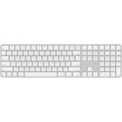 Klawiatura bezprzewodowa Apple Magic Keyboard z Touch ID i blokiem numerycznym USB-C MXK73LB/A - US, Biała