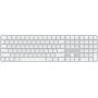 Klawiatura bezprzewodowa Apple Magic Keyboard z Touch ID i blokiem numerycznym USB-C MXK73LB/A - US, Biała