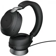 Zestaw słuchawkowy Jabra Evolve2 85 Link380a MS Stereo Stand Black - Czarny, Szary - 28599-999-989 | Sklep ITnes.pl - IT for BUS