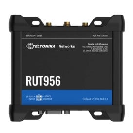 Router Teltonika RUT956 - LTE cat. 4, WiFi 4, dual SIM, 3x RJ45 100Mbps LAN, 1x RJ45 100Mbps WAN, RUT956100000