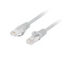 Patchcord Lanberg U/UTP PCU6-10CU-0025-S - 0,25 m, kat. 6, Szary