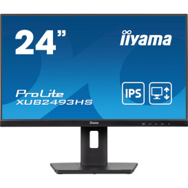 Monitor iiyama ProLite XUB2493HS-B6 A - 23,8"/1920x1080 (Full HD)/100Hz/IPS/0,5 ms/pivot/Czarny