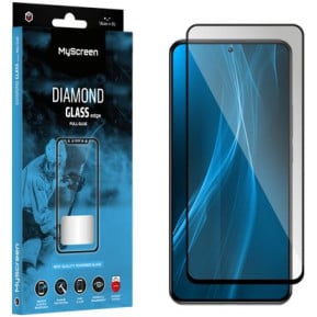 Szkło ochronne hartowane MyScreenProtector Diamond Glass do Motorola Edge 50 Neo MD9547TG DEFG BLACK - Przezroczyste