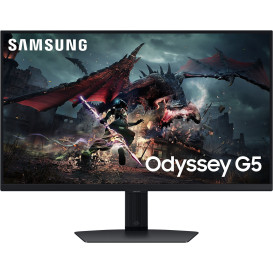 Monitor Samsung Odyssey G5 G51C LS27DG500EUXEN - 27"/2560x1440 (QHD)/IPS/FreeSync/1 ms/pivot/Czarny