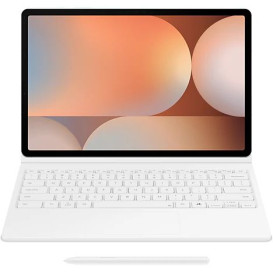 Etui z klawiaturą na tablet Samsung Book Cover Keyboard do Galaxy Tab S10+ / S9+ / S9 FE+ EF-DX825UWEGWW - Białe