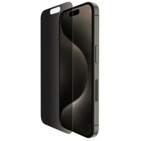 Szkło prywatyzujące Belkin TemperedGlass Privacy Treated Screen Protector for iPhone 15 Pro OVA149ZZ