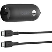 Ładowarka samochodowa Belkin BoostCharge 30W USB-C CCA004BT1MBK-B6 - Czarna