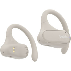 Słuchawki bezprzewodowe Belkin SoundForm ClearFit Open-Ear Wireless Earbuds AUC013CTSA - Kremowe