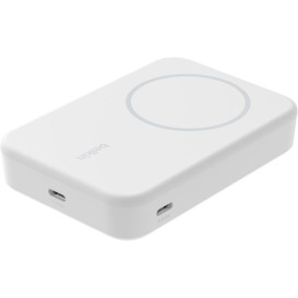 Powerbank Belkin BoostCharge Pro Magnetic Power Bank with Qi2 15W 10K BPD008BTWH - Biały