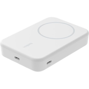 Powerbank Belkin BoostCharge Pro Magnetic Power Bank with Qi2 15W 10K BPD008BTWH - Biały