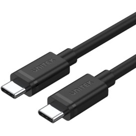 Kabel Unitek USB-C Y-C477BK - 1 m, Czarny