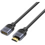 Kabel przedłużacz Unitek HDMI (M, F) 2.1 C11091AGY01-1.5M - zdjęcie poglądowe 4