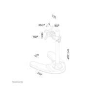 Stojak do monitora Neomounts by Newstar  Flat Screen Desk Mount 10-30 FPMA-D700 - Czarny