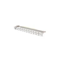 Patchpanel 19" Lanberg PPKS-1248-S - pusty, 48 portów, 1U, do modułów Keystone, szary