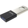 Pendrive Lexar 64GB Fingerprint F35pro LJDF35P064G-RNBNG - USB-A 3.2 Gen 1, 300MB|s|60MB|s, Czarny, Srebrny