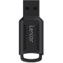 Pendrive Lexar 64GB JumpDrive V400 LJDV400064G-BNBNG - USB 3.0, 100MB/s, Czarny