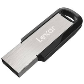 Pendrive Lexar 32GB JumpDrive M400 LJDM400032G-BNBNG - USB 3.0, 130MB|s, Czarny, Srebrny