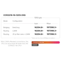 Router MikroTik CCR2216-1G-12XS-2XQ, 16 core ARM CPU, 2x 100GbE QSFP28, 12x 10GbE SFP+, 1x 1GbE RJ45 | Sklep ITnes.pl, IT for BU