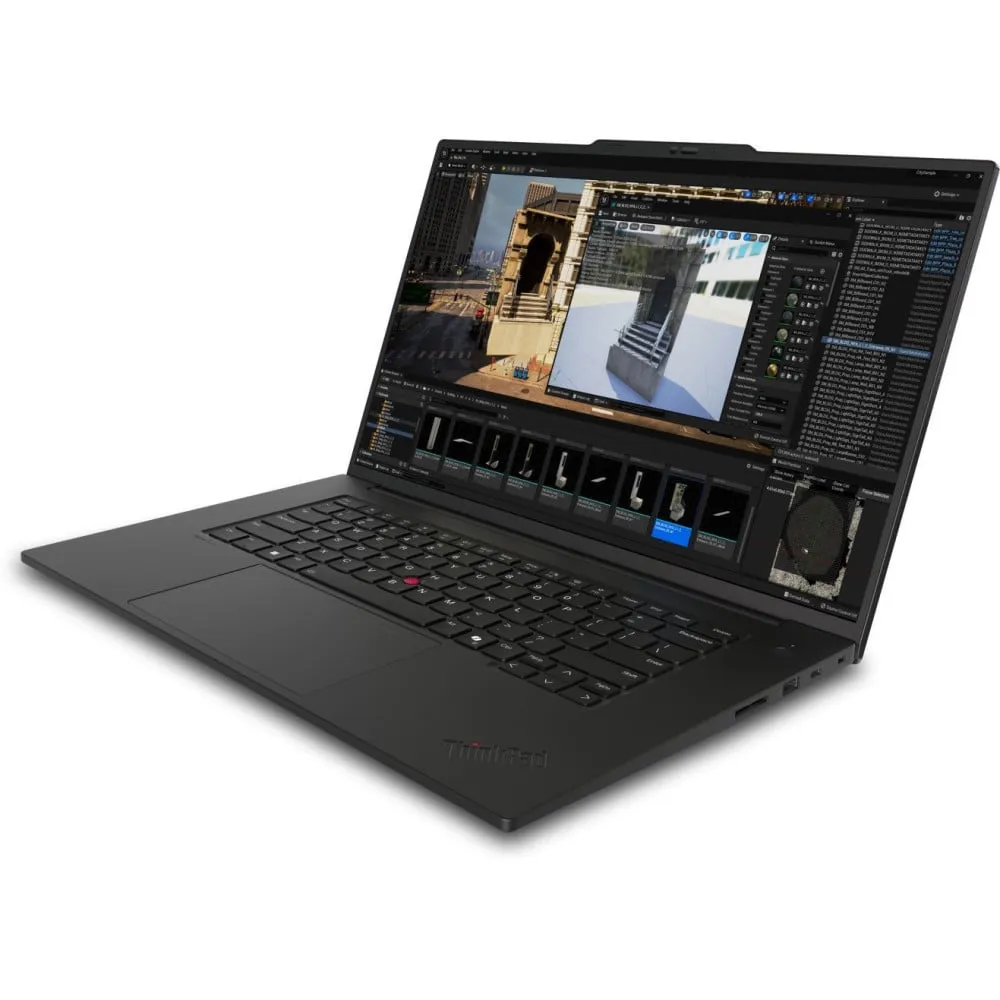 Laptop Lenovo ThinkPad P1 Gen 7 21KVIV0LCPB - Core Ultra 9 185H vPro/16" WQUXGA OLED HDR MT/RAM 64GB/2TB + 4TB/GF RTX 4070/Win 11 Pro - zdjęcie