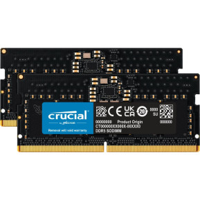 Pamięć RAM 2x16GB SO-DIMM DDR5 Crucial CT2K16G48C40S5 - zdjęcie poglądowe 1