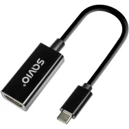 Adapter Savio USB-C do HDMI AK-79, 4K 30Hz, Czarny | Sklep ITnes.pl, IT for BUSINESS