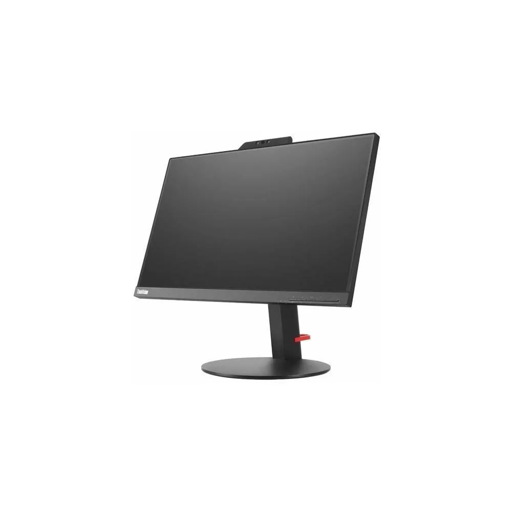 Monitor Lenovo ThinkVision T22v 61BBMAT6EU - 21,5"/1920x1080 (Full HD)/60Hz/IPS/4 ms/pivot/kamera/Czarny - zdjęcie