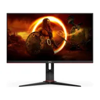 Monitor AOC U28G2XU/BK, 28", 3840x2160 (4K), 144Hz, IPS, FreeSync, HDR, 1 ms, pivot, Czerwony | Sklep ITnes.pl, IT for BUSINESS
