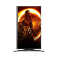 Monitor AOC U28G2XU/BK, 28", 3840x2160 (4K), 144Hz, IPS, FreeSync, HDR, 1 ms, pivot, Czerwony | Sklep ITnes.pl, IT for BUSINESS