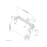Uchwyt biurkowy do monitora Neomounts by Newstar Flat Screen Desk Mount 19-30" FPMA-D700D - Czarny