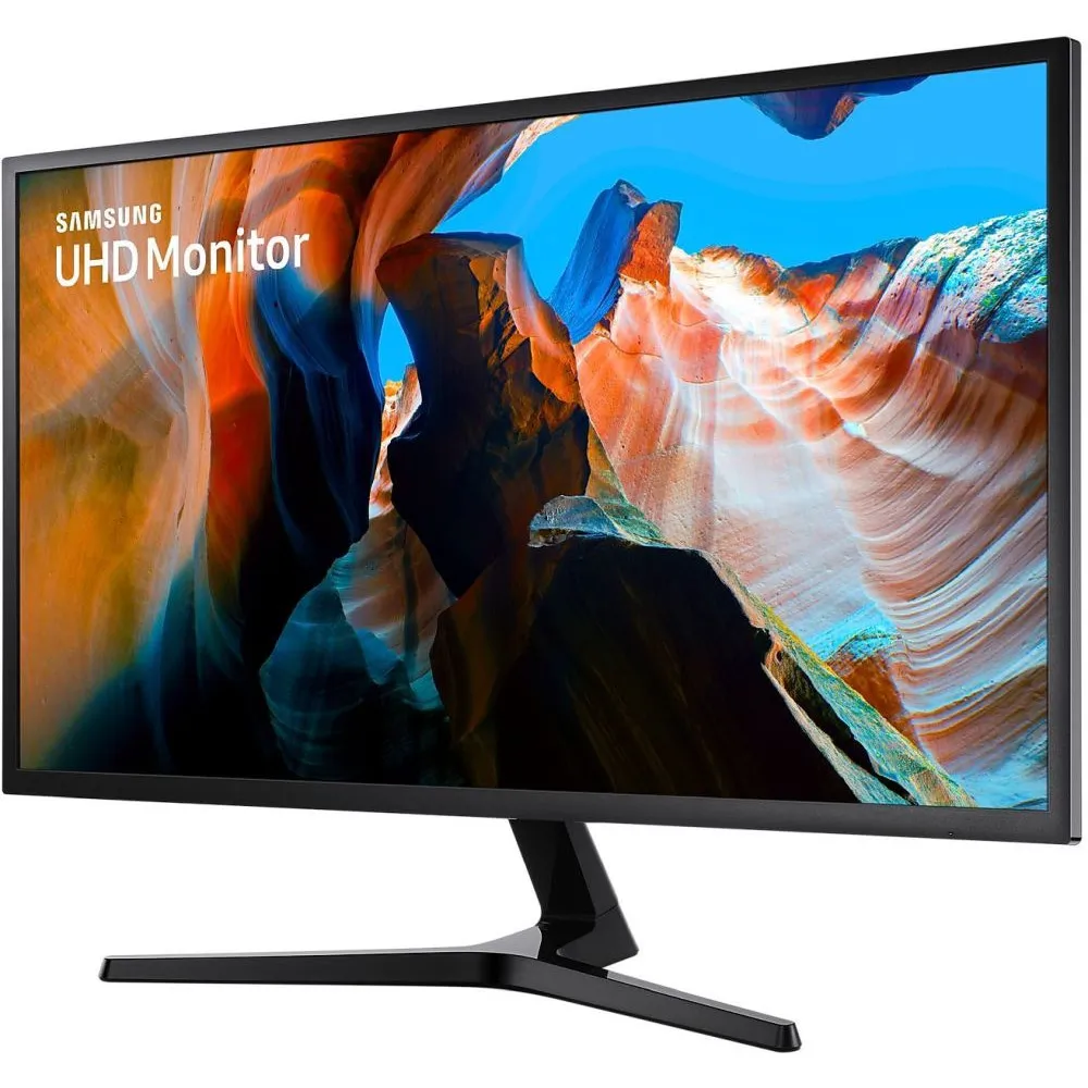 Monitor Samsung UJ59 LU32J590UQPXEN - 32"/3840x2160 (4K)/60Hz/VA/FreeSync/HDR/4 ms/Niebieski, szary