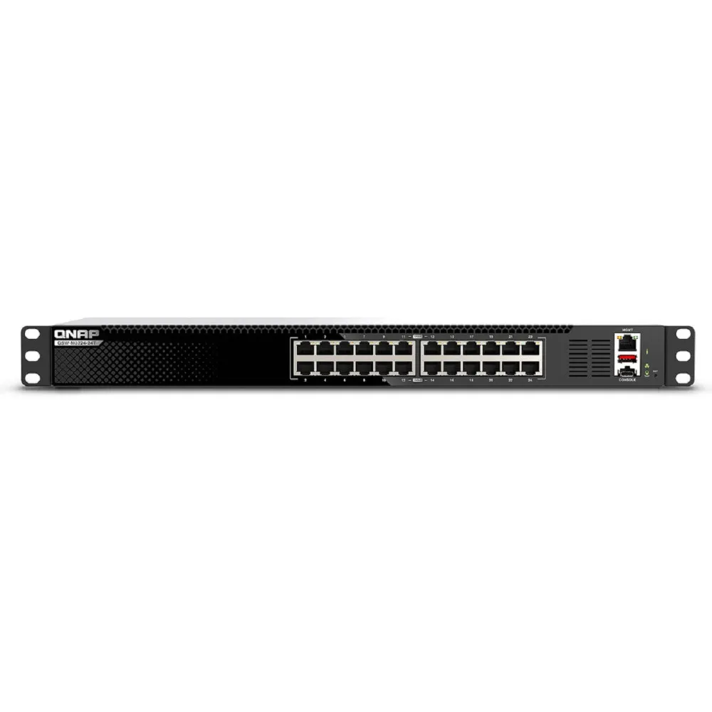 Switch zarządzalny QNAP QSW-M3224-24T, Layer3, 24x 10GbE RJ45 | Sklep ITnes.pl, IT for BUSINESS