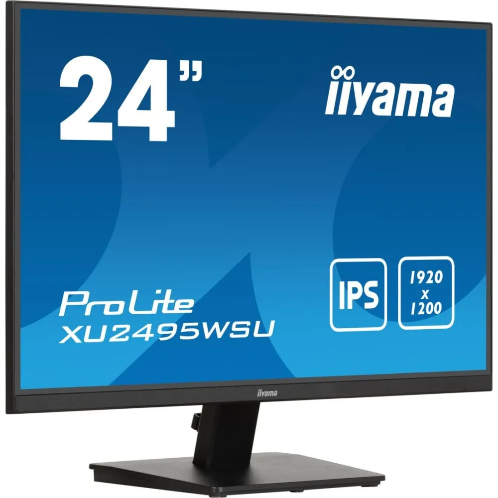 Zdjęcie produktu Monitor iiyama ProLite XU2495WSU-B7 - 24,1"/1920x1200 (WUXGA)/75Hz/16:10/IPS/4 ms/Czarny