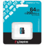 Karta pamięci Kingston microSDXC Canvas Go Plus 64GB SDCG4/64GBSP - Class 10, UHS-I, U3, V30, A2