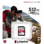 Karta pamięci Kingston Canvas React Plus SDXC 512 GB SDR2V6/512GB - Class 10, UHS-II, U3, V60