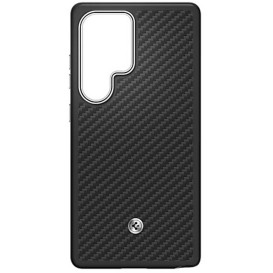 Etui na smartfon Samsung Enzo Aramid do Galaxy S25 Ultra GP-FPS938PGABW - Czarne