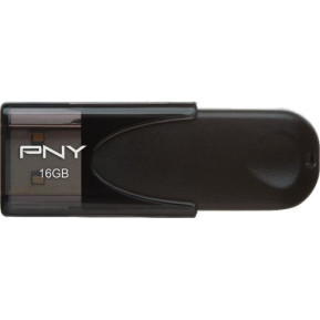 Pendrive PNY Attaché 4 2.0, 16 GB FD16GATT4-EF - USB 2.0, Czarny