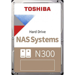 Dysk HDD 16 TB SATA 3,5" Toshiba N300 HDWG51GUZSVA - zdjęcie poglądowe 1