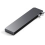 Replikator portów Satechi Pro Hub Slim ST-HUCPHSM - USB 4, HDMI, 2x USB-A, SD/microSD, USB-C, Szary