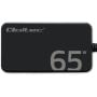 Ładowarka sieciowa Qoltec 65W GaN Super Fast Slim 52421 - PD/ 5-20V/ 3.25A/ USB-C 3.1/ Czarna