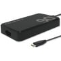 Ładowarka sieciowa Qoltec 90W GaN Super Fast Slim PD 52422 - 5-20V/ 4.5A/ USB-C 3.1/ Czarna