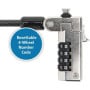 Linka zabezpieczająca Dell N17 Combination Lock for Wedge shaped Slots 461-AAHH - Czterocyfrowa blokada