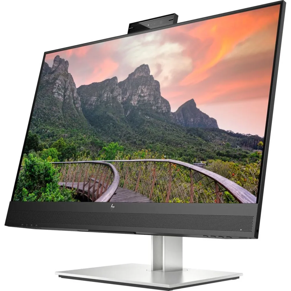 Zdjęcie produktu Monitor HP E27m G4 QHD USB-C Conferencing Monitor 40Z29AA - 27"/2560x1440 (QHD)/75Hz/IPS/5 ms/kamera/USB-C/Srebrny